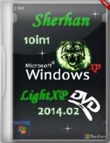 Windows XP SP3 x86 10in1 Sherhan LightXP 2014.02 RUS (2014) Windows XP SP3 x86 10in1 Sherhan LightXP 2014.02 RUS (2014)