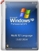 Windows XP Professional SP3 x86 Multi 32 Language (DVD/13.02.2014) Windows XP Professional SP3 x86 Multi 32 Language (DVD/13.02.2014)