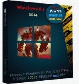 Microsoft Windows 8.1 Pro VL 6.3.9600.17031 х64 RU DVD Microsoft Windows 8.1 Pro VL 6.3.9600.17031 х64 RU DVD