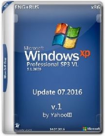 Windows XP Pro SP3 VL x86 Update 07.2016 v.1 by YahooIII