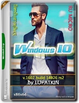 Microsoft Windows 10 SingleLanguage 14926 rs2 x86-x64 RU MICRO Microsoft Windows 10 SingleLanguage 14926 rs2 x86-x64 RU MICRO