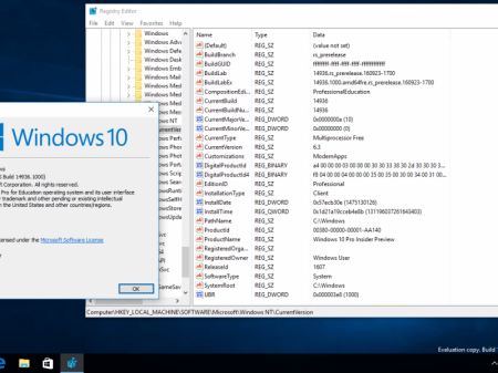 Windows 10 Redstone 2 [14936.1000] (x86-x64) AIO [28in2] adguard (v16.09.28)