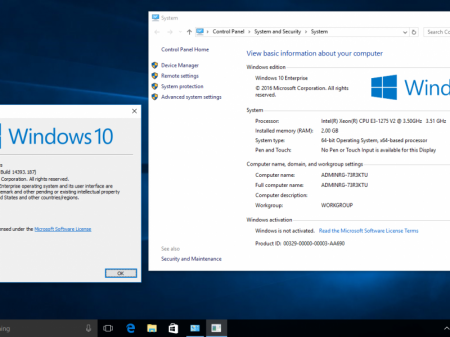 Windows 10, Version 1607 with Update [14393.187] (x86-x64) AIO [36in2] adguard (v16.09.21)