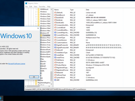 Windows 10, Version 1607 with Update [14393.222] (x86-x64) AIO [36in2] adguard (v16.09.28)