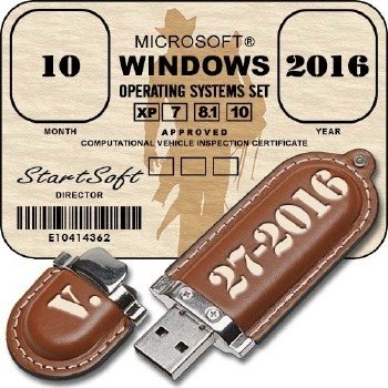 Microsoft Windows x86 x64 StartSoft 27-2016 [Ru]