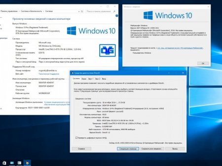 Microsoft Windows 10 Professional vl x86-x64 1607 RU by OVGorskiy 10.2016 2DVD