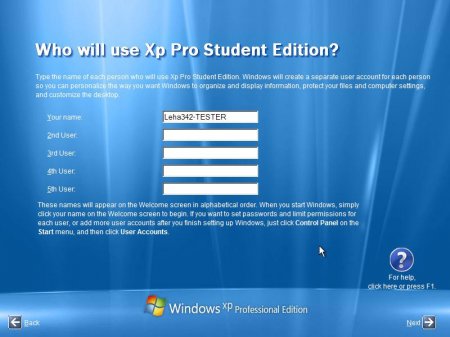 Windows XP Pro SP3 x86 Student Edition September 30th 2016