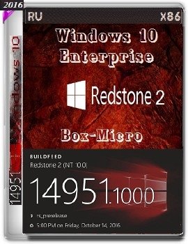 Windows 10 Enterprise 14951 rs2 x86 RU BOX-MICRO Windows 10 Enterprise 14951 rs2 x86 RU BOX-MICRO