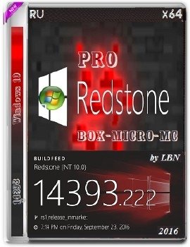 Windows 10 Pro 14393.222 x64 RU BOX-MICRO WMC Windows 10 Pro 14393.222 x64 RU BOX-MICRO WMC