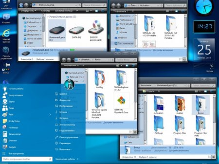Windows 10 Pro-Home 1607 x86-x64 Ru WBF by Golver 11.2016 2DVD