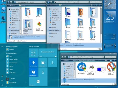 Windows 10 Pro-Home 1607 x86-x64 Ru WBF by Golver 11.2016 2DVD