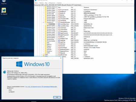 Windows 10 Redstone 2 [14965.1001] (x86-x64) AIO [28in2] adguard (v16.11.10)