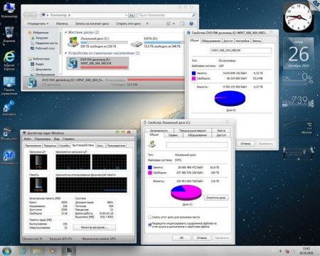 Windows 7 Ultimate Ru x86x64 nBook IE11 by OVGorskiy 10.2016 1 DVD