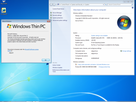 Windows Thin PC SP1 with Update [7601.23569] (x86) adguard (v16.11.11)