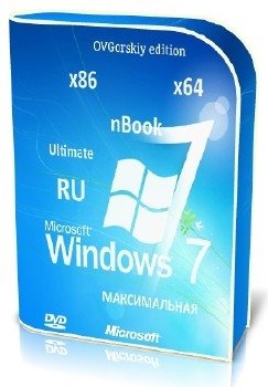 Windows 7 Ultimate Ru x86x64 nBook IE11 by OVGorskiy 10.2016 1 DVD