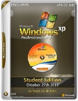 Windows XP Pro SP3 x86 Student Edition Oktober 27th 2016