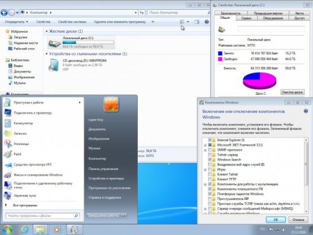 Windows 7 Professional SP1 x86/x64 Original Compact by A.L.E.X 12.2016