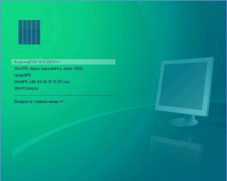 WinPE 8 Xemom1 + WinPE XP RusLive EFI = Grub4Dos v.6