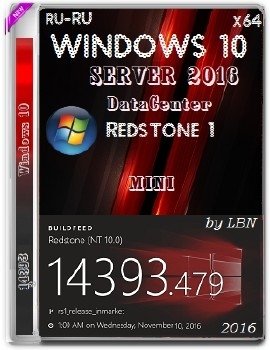 Windows Server 2016 DataCenter 14393.479 x64 RU-RU MINI Windows Server 2016 DataCenter 14393.479 x64 RU-RU MINI