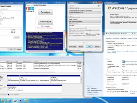 Windows 7 SP1 x86/x64 Ru 9 in 1 Origin-Upd by OVGorskiy 01.2017 1DVD