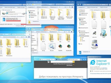 Windows 7 SP1 x86/x64 Ru 9 in 1 Origin-Upd by OVGorskiy 01.2017 1DVD