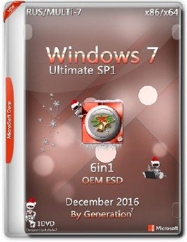 Windows 7 Ultimate SP1 x86/x64 OEM ESD Dec2016 by Generation2 Windows 7 Ultimate SP1 x86/x64 OEM ESD Dec2016 by Generation2