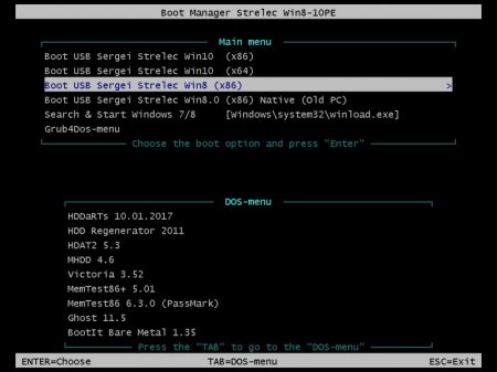 WinPE 10-8 Sergei Strelec (x86/x64/Native x86) 2017.02.09