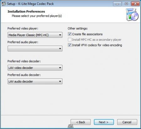 K-Lite Codec Pack 12.2.5 Mega/Full/Standard/Basic + Update (2016) [Eng]
