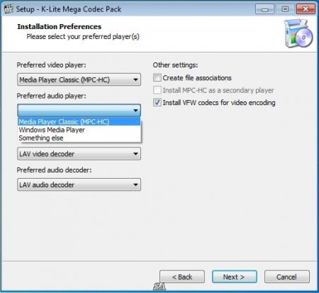 K-Lite Codec Pack 12.3.5 Mega/Full/Standard/Basic + Update (2016) [Eng]