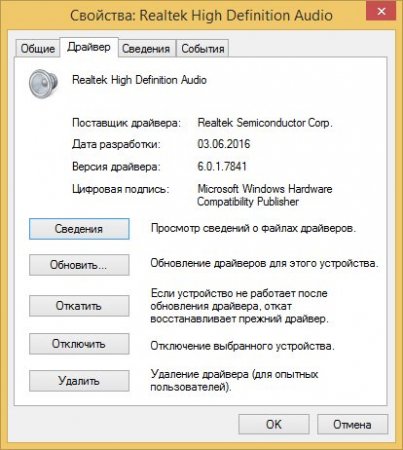 Realtek High Definition Audio Drivers 6.0.1.7767-6.0.1.7844 (Unofficial Builds) (2016) [RuEn]