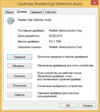 Realtek High Definition Audio Drivers 6.0.1.7767-6.0.1.7844 (Unofficial Builds) (2016) [RuEn]