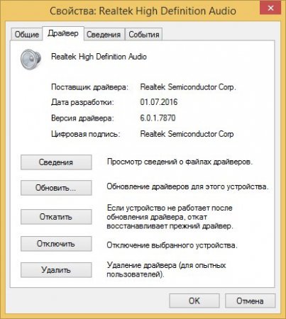Realtek High Definition Audio Drivers 6.0.1.7767-6.0.1.7870 (Unofficial Builds) (2016) [ML/Rus]
