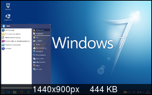 Xubuntu 16.04 theme win7 Compiz by BaaTLT v.3.0 (amd64) (2016) [Rus]