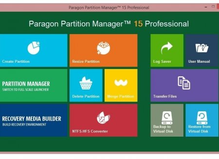 Paragon Partition Manager 15 Professional 10.1.25.779 RePack by D!akov (2016) [En]