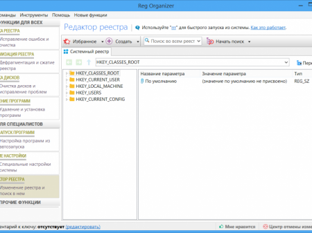 Reg Organizer 7.60 beta 1 (2016) [Multi/Rus]