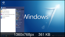 Xubuntu 16.04 theme win7 by BaaTLT v3.1 Compiz (amd64) (2016) [Rus]