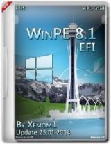 Win8.1 PE x86/x64 EFI by Xemom1 Update 25.01.2014 [Ru]