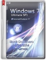 Windows® 7 SP1 x64 Ultimate Black Dark Aero by Qmax Windows® 7 SP1 x64 Ultimate Black Dark Aero by Qmax