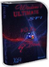 Windows 7 Ultimate SP1 x64 by D1mka v3.8