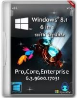 Windows 8.1 with Update 6.3.9600.17031 (Core,Pro,Enterprise) 6 in 1 by Kyvaldiys (x86/x64/RUS/2014) Windows 8.1 with Update 6.3.9600.17031 (Core,Pro,Enterprise) 6 in 1 by Kyvaldiys (x86/x64/RUS/2014)