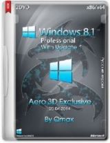 Windows 8.1 x86/x64 Professinal With Update 1 Aero 3D Exclusive by Qmax Windows 8.1 x86/x64 Professinal With Update 1 Aero 3D Exclusive by Qmax