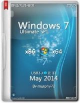 Windows 7 SP1 Ultimate x86/x64 IE11 May 2014 (ENG/RUS/GER) Windows 7 SP1 Ultimate x86/x64 IE11 May 2014 (ENG/RUS/GER)