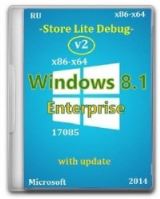 Microsoft Windows 8.1 Enterprise 17085 x86-x64 RU Store Lite Debug v2 Microsoft Windows 8.1 Enterprise 17085 x86-x64 RU Store Lite Debug v2