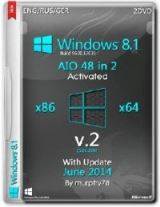 Windows 8.1 AIO 48in2 x86/x64 With Update June 2014 v.2 Windows 8.1 AIO 48in2 x86/x64 With Update June 2014 v.2