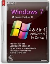 Windows 7 SP1 x86/x64 5in1 & 4in1 with Activated by -=Qmax=- Windows 7 SP1 x86/x64 5in1 & 4in1 with Activated by -=Qmax=-