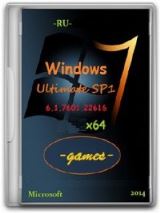 Microsoft Windows 7 Ultimate SP1 6.1.7601.22616 х64 RU Games Microsoft Windows 7 Ultimate SP1 6.1.7601.22616 х64 RU Games