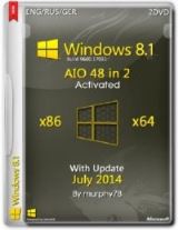 Windows 8.1 AIO 48in2 x86/x64 With Update July 2014 Windows 8.1 AIO 48in2 x86/x64 With Update July 2014