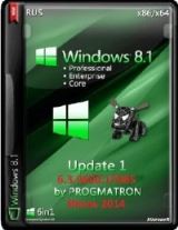Windows 8.1 Update 1 Core/Pro/Enter x86x64 6.3 9600.17085 версия от 03.07.2014 Windows 8.1 Update 1 Core/Pro/Enter x86x64 6.3 9600.17085 версия от 03.07.2014