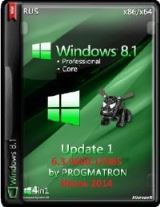 Windows 8.1 Update 1 Core/Pro x86x64 6.3 9600.17085 версия от 03.07.2014 Windows 8.1 Update 1 Core/Pro x86x64 6.3 9600.17085 версия от 03.07.2014