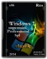 Windows 7 Professional x86 Sp1 supermini RUS Windows 7 Professional x86 Sp1 supermini RUS